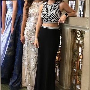 2 piece Prom Dress